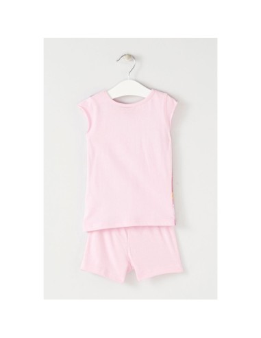Conjunto Short Princesas Rosa
