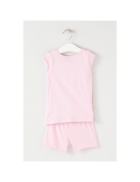 Conjunto Short Princesas Rosa