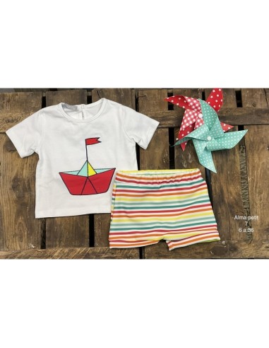 Conjunto Bermuda Barquito Alma