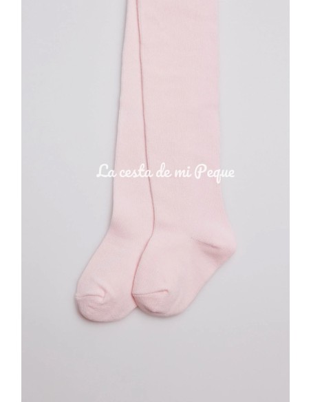 Leotardo clasico liso Rosa Bebé