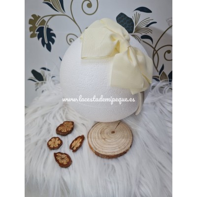 Diadema Lazo Beige