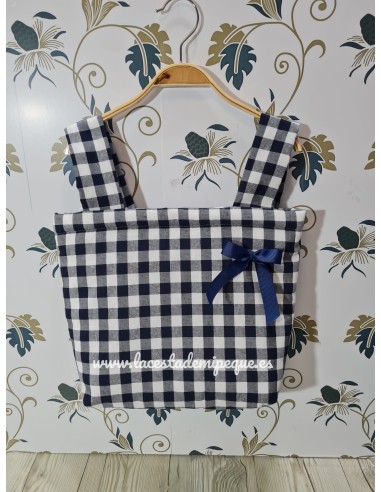 Bolso Vichy Marino