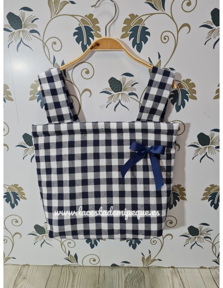 Bolso Vichy Marino