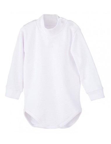 Body Cuello Semicisne Blanco