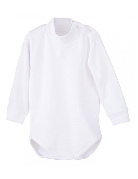 Body Cuello Semicisne Blanco