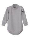 Body Cuello Semicisne Gris