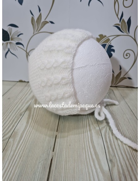 Capota Artesanal Punto Blanco