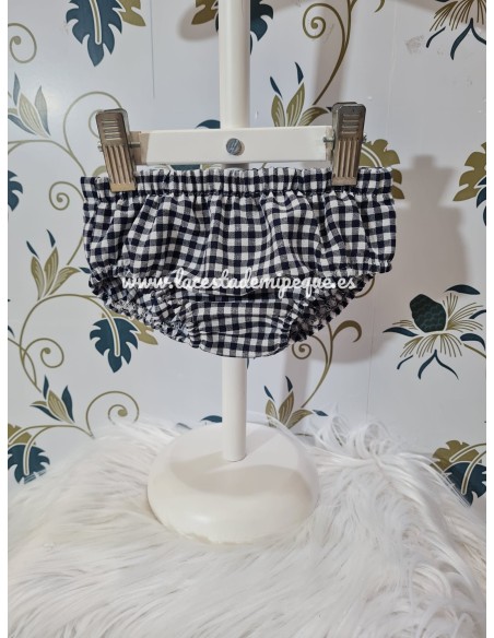 Braguita Cubrepañal Unisex Vichy Colores