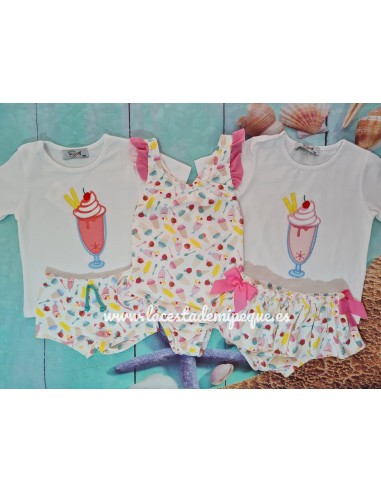 Conjunto Baño Niño Copa Helado