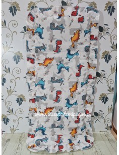 Funda Universal Dinos Azul Volante