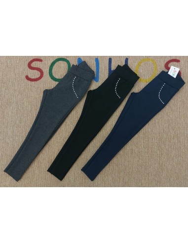 Leggings Piedritas Gris