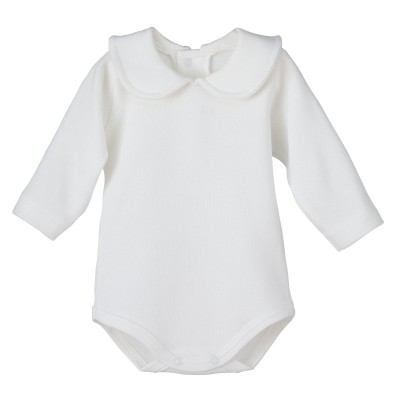 Body Lugo Cuello Bebe Crudo M/L