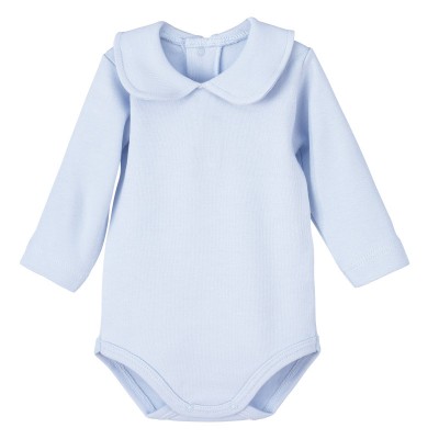 Body Lugo Cuello Bebé Celeste M/L