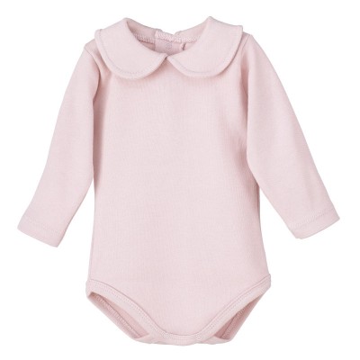 Body Lugo Cuello Bebe Rosa M/L