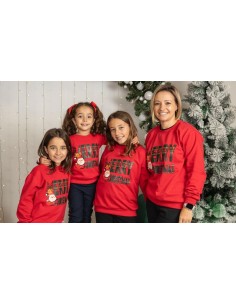 Sudadera Roja Merry Christmas