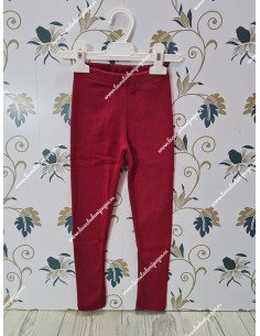 Leggings Polar Térmico Burdeos