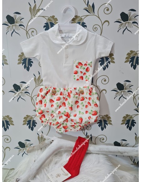 Conjunto Pololo Fresas