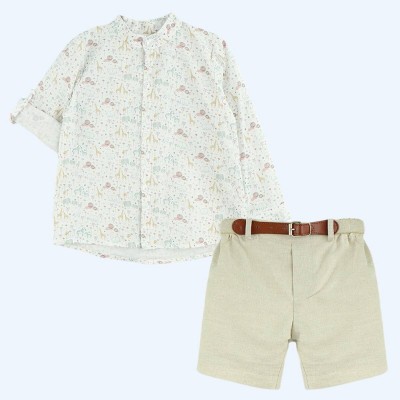 Conjunto Camisa y Bermuda Safari