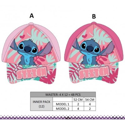 Gorra Stitch Rosa