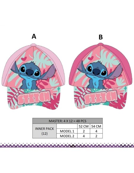 Gorra Stitch Fucsia