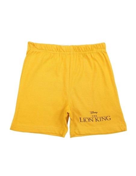 Conjunto Bermuda El Rey León Gris-Mostaza