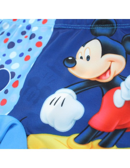 Bañador Mickey Mouse Celeste