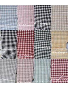 Funda Cubre-Capazo Universal Vichy Cuadro Mediano Colores 2
