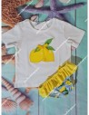 Conjunto Baño Niña Limones