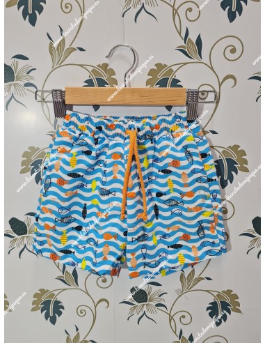 Bañador Niño Peces Alber