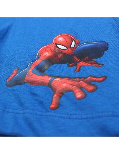 Conjunto Bermuda Spiderman Azul