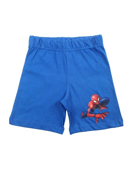 Conjunto Bermuda Spiderman Azul