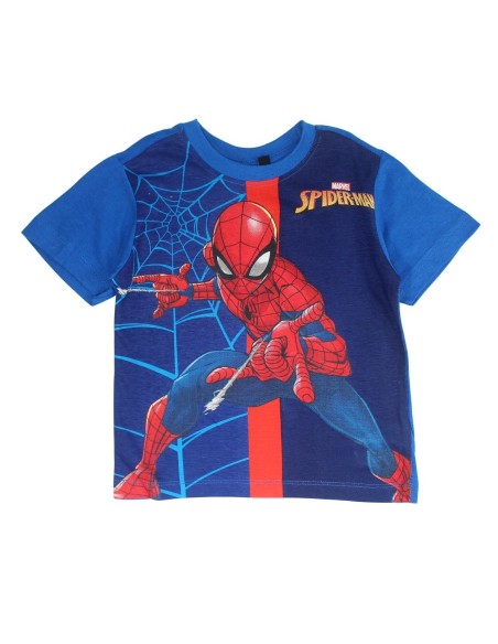 Conjunto Bermuda Spiderman Azul