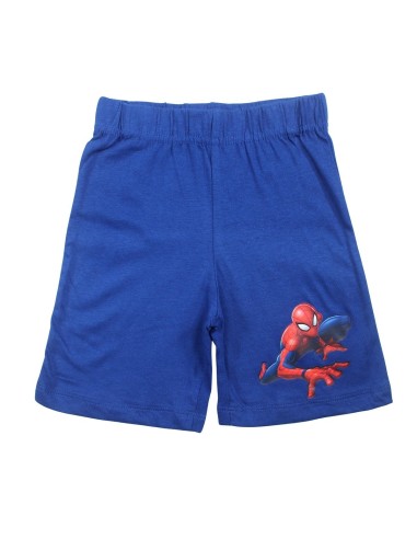 Conjunto Bermuda Spiderman Azul