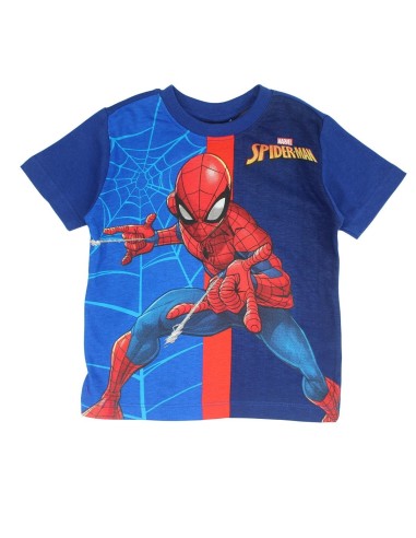 Conjunto Bermuda Spiderman Azul