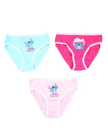 Pack 3 Braguitas Stitch CFR