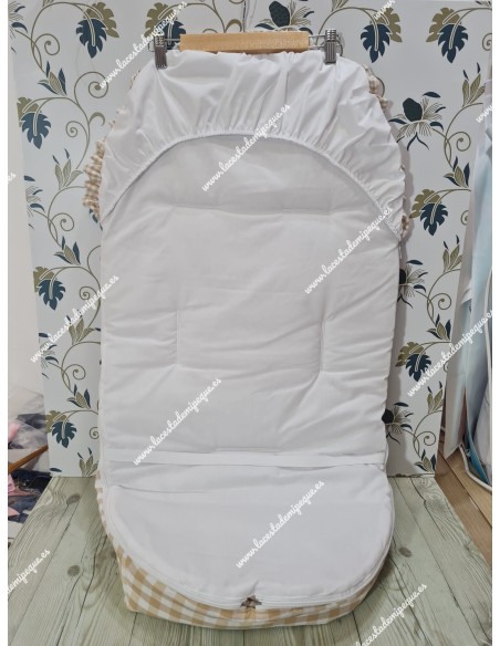 Saco Universal Vichy Gris Cuadros-M Combi