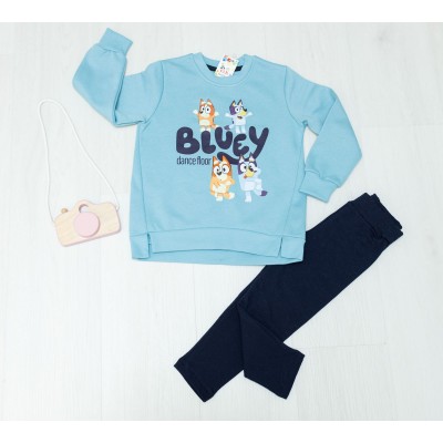 Conjunto Sudadera y Leggings Bluey Azul-Marino