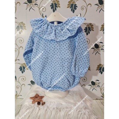 Pelele Bambula Estrellas Celeste M/L