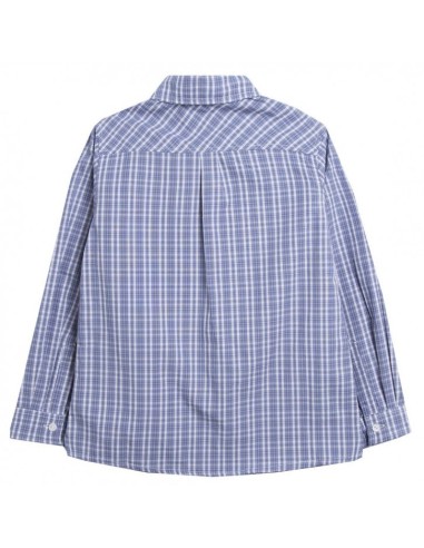 Conjunto Pantalón Chino Azul y Camisa Azul Cuadros