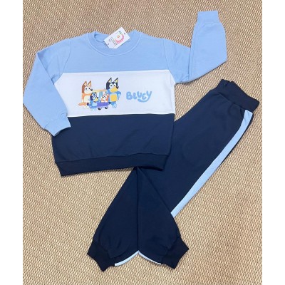 Chándal Bluey Celeste-Marino
