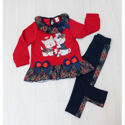 Conjunto Jersey y Leggings Perritos