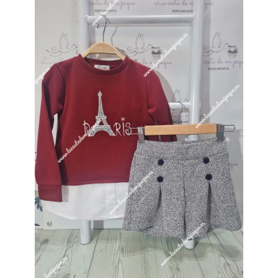 Conjunto Short París Burdeos