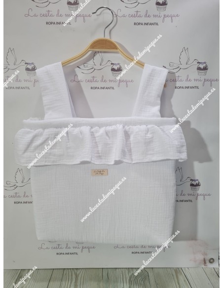 Bolso Pocket Bambula Blanca