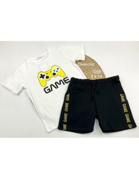 Conjunto Bermuda Game Diverchic