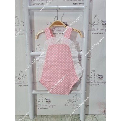 Ranita Flamenca Unisex Lunares Rosa