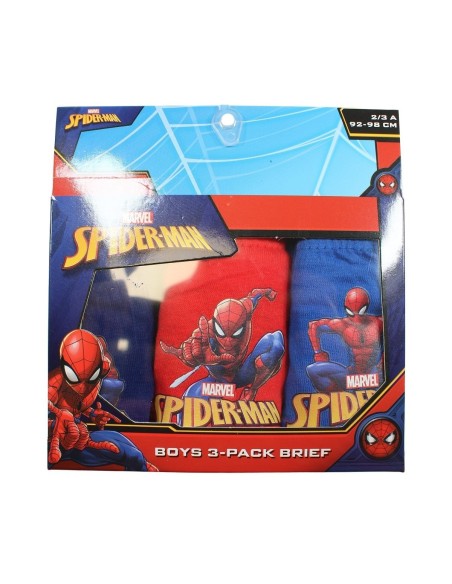 Pack 3 Calzoncillos Spiderman