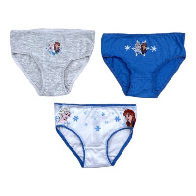 Pack 3 Braguitas Frozen