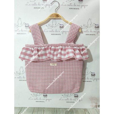 Bolso Pocket Cremallera Vichy Maquillaje Cuadros-P Combi...