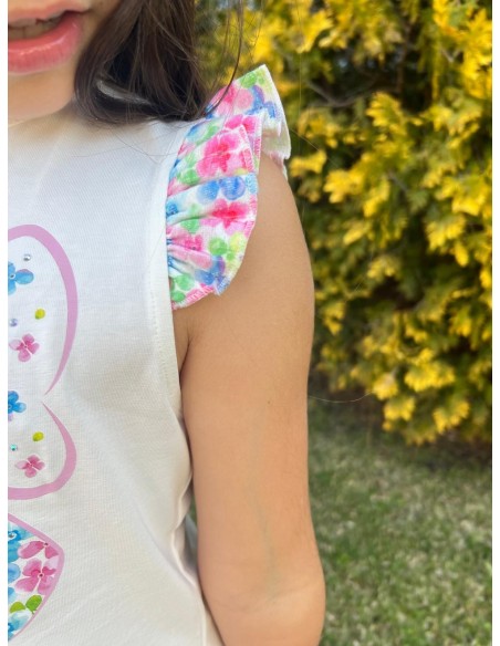 Vestido Mariposa Floral Jacquard