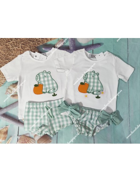 Conjunto Baño Niño Capibara